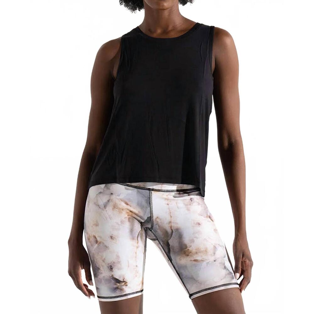 NEW PLAYGROUND love relaxed fit tank in black